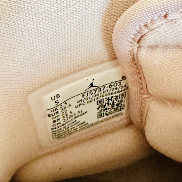 NEW NIKE AIR JORDAN 1 BROOKLYN  HIGH TOP LIGHT PINK BARBIECORE BOOTS - Picture 11 of 11